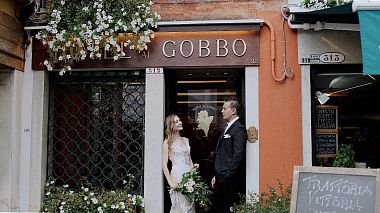 Videografo Denis Zotov da Mosca, Russia - Guido & Lyubov | Elopement in Venice, event, wedding