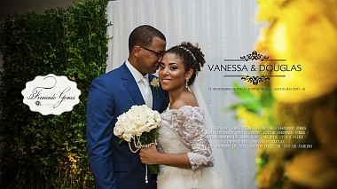 Видеограф Fernando Gomes, Рио-де-Жанейро, Бразилия - Vanessa & Douglas, свадьба