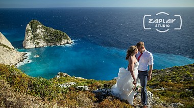 Videographer Zaplay Studio from Moscow, Russia - Andrew & Catherine. Zakinthos, Greece., event, wedding