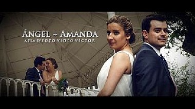 Видеограф Victor Manuel Rodriguez Argibay, Кадис, Испания - ÁNGEL + AMANDA:A SHORT FILM, свадьба