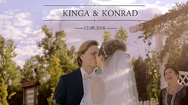 Видеограф Under The Mask Studio, Жешув, Польша - Kinga & Konrad - teledysk ślubny // wedding clip, свадьба