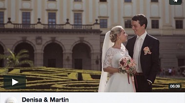 Prag, Çekya'dan Wedteam Martin Křižka kameraman - Denisa & Martin, düğün
