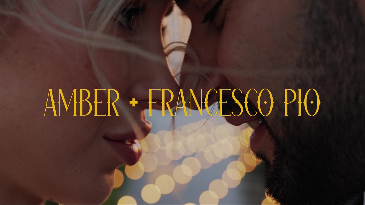 AMBER + FRANCESCO - from California to Apulia