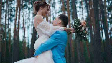 Kiev, Ukrayna'dan Yehor Krivoruchko kameraman - Wedding day Maxim & Violetta, Kurumsal video, drone video, düğün, kulis arka plan, müzik videosu
