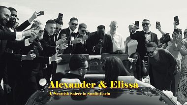 Видеограф White Filming, Патры, Греция - A Scottish Soirée in Sunlit Corfu, свадьба