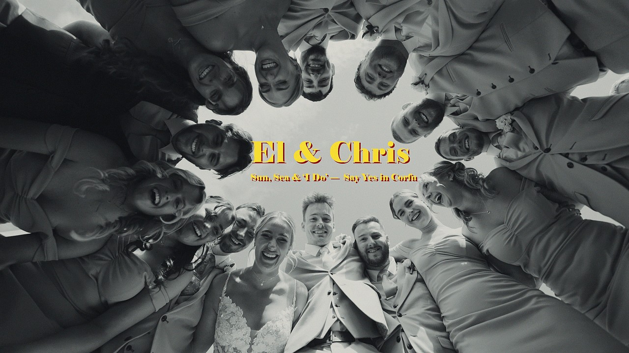 Sun, Sea & ‘I Do’ — El & Chris Say Yes in Corfu