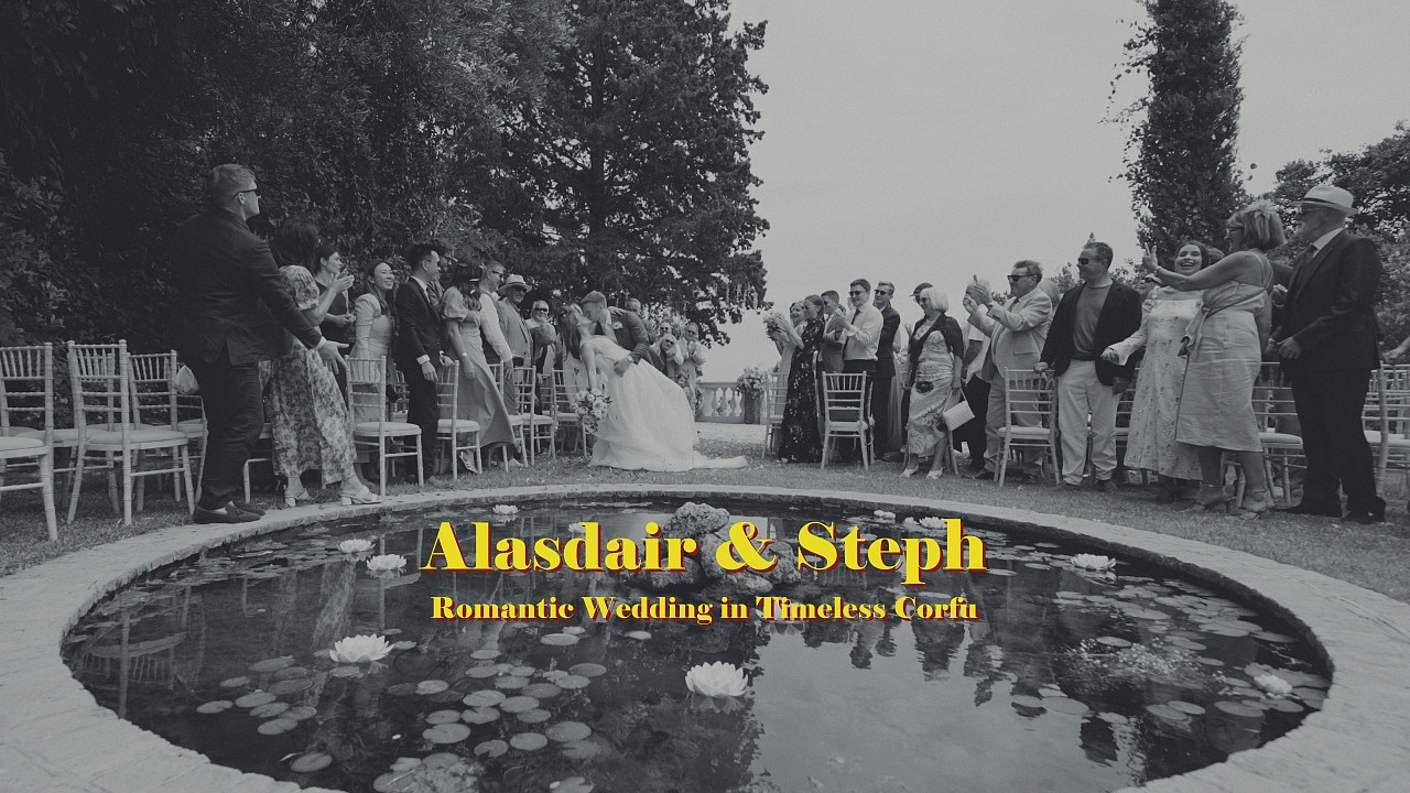 Alasdair & Steph’s Romantic Wedding in Timeless Corfu