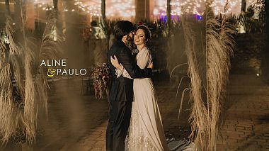 Видеограф Yellow Filmes, Poços de Caldas, Бразилия - Trailer - Aline e Paulo || Yellow Filmes, engagement, wedding