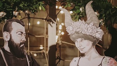 Videógrafo svadbography .ru de Krasnodar, Rusia - Тахир и Яна / Мясник и Дизайнерша, wedding
