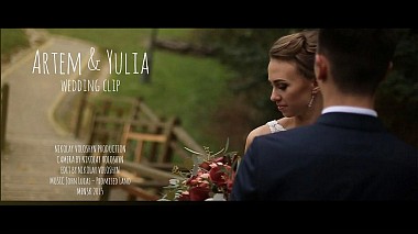 Βιντεογράφος Nikolay Voloshyn από Μινσκ, Λευκορωσία - Wedding clip: Artem & Yulia, engagement, musical video, reporting, wedding