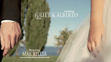 Видеограф Max Billia, Генуя, Италия - Juliet e Alberto wedding film, аэросъёмка, лавстори, свадьба