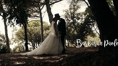 Видеограф Max Billia, Генуя, Италия - Barbara e Paolo, аэросъёмка, лавстори, свадьба