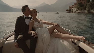 Видеограф Valerio Falcone, Флоренция, Италия - Wedding in Villa Cipressi, Lake Como | Brian & Kelly, SDE, аэросъёмка, свадьба, событие