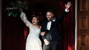 Видеограф Gawel Jakubiak, Лешно, Полша - Magda & Adam, wedding