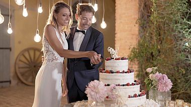 Видеограф WEDDING FILM, Парма, Италия - MATRIMONIO A VILLA SPALLETTI TRIVELLI, аэросъёмка, лавстори, репортаж, свадьба, событие