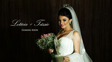Видеограф Carlos de Andrade, Parnaíba, Бразилия - Letícia + Tássio - Estúdio TKT - {coming soon}, wedding