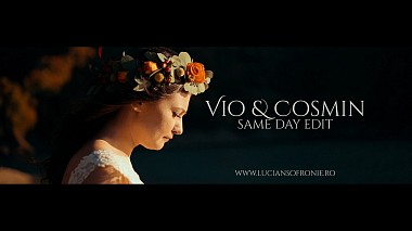 Відеограф Lucian Sofronie, Пітешті, Румунія - Vio & Cosmin - Same day edit | a film by www.luciansofronie.ro, SDE, drone-video, engagement, wedding