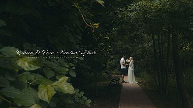 Видеограф Lucian Sofronie, Питещи, Румъния - Raluca & Dan - Seasons of love | www.luciansofronie.ro, drone-video, engagement, invitation, wedding