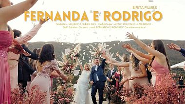 Videographer Birita Filmes đến từ Fernanda e Rodrigo, event, wedding