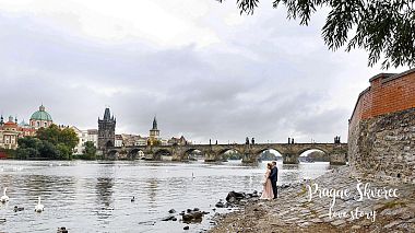 Videografo Mihail Osadchiy da Minsk, Bielorussia - Prague Škvorec Love story, wedding