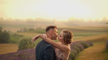 Videógrafo Movie On Adam Gluch de Cracóvia, Polónia - Wedding in the lavender field, wedding