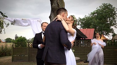 Lublin, Polonya'dan PK Video Studio kameraman - Monika & Michał, düğün
