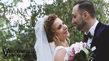 Видеограф Cristian Voiculescu, Питещи, Румъния - Diana & Alex - Wedding Day Highlights, wedding
