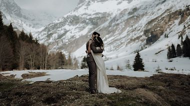 Видеограф Christian Bruno, Комо, Италия - Dolomites Elopement, лавстори, свадьба