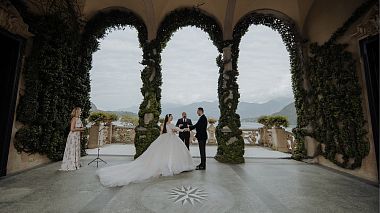 Видеограф Christian Bruno, Комо, Италия - Villa del Balbianello Elopement | L & J, drone-video, engagement, event, wedding