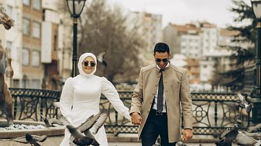 Videógrafo Ahmet kanmaz de Eskisehir, Turquia - Fatmanur & Yusuf, drone-video, engagement, event, invitation, wedding
