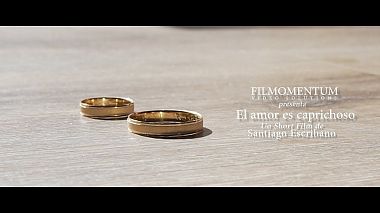 Відеограф Santiago Escribano, Валенсія, Іспанія - El amor es caprichoso. Short Film, engagement, event, wedding
