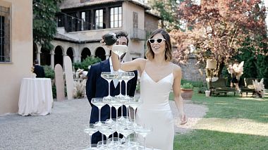 Videógrafo Alessandro Pentenè de Milão, Itália - Vincenzo + Clara | Reel, wedding