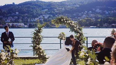 Videografo Mario Albanese Pereira da Firenze, Italia - I’ll be the light in your life / Wedding in Lake Como, wedding