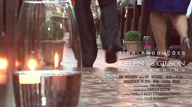 来自 库里提巴, 巴西 的摄像师 Carlos - Weeding day Kelen e Gilson, backstage, engagement, event, musical video, wedding