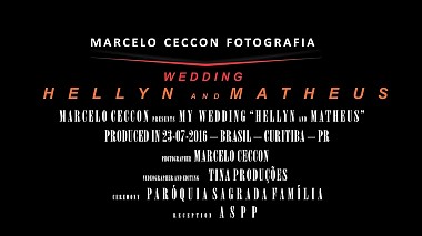 Videógrafo Carlos de Curitiba, Brasil - Weeding Day HELLIN E MATHEUS, anniversary, engagement, event, musical video, wedding