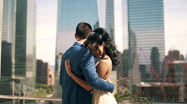 Видеограф Elias Gomez, Монтевидео, Уругвай - Sophie & Daniel - Elopement Wedding / Manhattan, NY, аэросъёмка, репортаж, свадьба