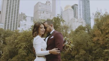 来自 Montevideo, 乌拉圭 的摄像师 Elias Gomez - Majo & Alfredo, Highlights - Manhattan / New York, drone-video, wedding