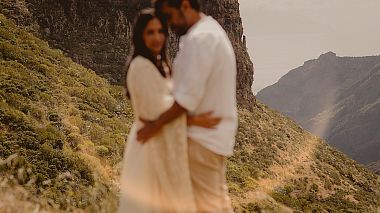 Видеограф Michael Hernandez, Санта-Крус-де-Тенерифе, Испания - Nadia + Pawan Moments that become Eternal, аэросъёмка, свадьба