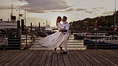 来自 图拉, 俄罗斯 的摄像师 Kirill Latyshev - A&S. Wedding. Hamburg., drone-video, engagement, wedding