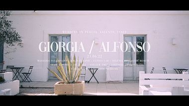 Filmowiec Fabio Bola - Feelm Studio z Lecce, Włochy - Giorgia e Alfonso - Cinematic Trailer, advertising, backstage, event, showreel, wedding