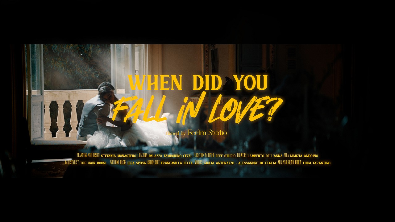 When Did You Fall in Love - Inspiration Wedding
