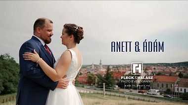Βιντεογράφος Gábor Fleck από Σοπρόν, Ουγγαρία - Anett & Ádám wedding video, wedding