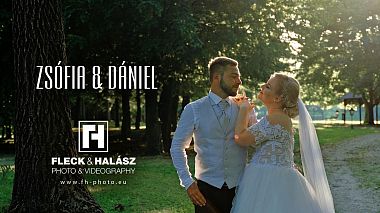 Βιντεογράφος Gábor Fleck από Σοπρόν, Ουγγαρία - Zsófia & Dániel, wedding