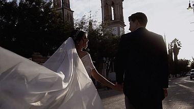 Видеограф Kassandra Estevez, Торреон, Мексика - Rubria + Kenneth, приглашение, свадьба, юбилей