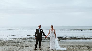 Видеограф Vivi Stokes, Прага, Чехия - Beautiful Beach Wedding in New Zealand - Amy & Dwight, wedding