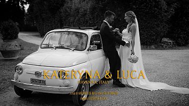 Видеограф Antonio De Masi, Болоня, Италия - KATERYNA & LUCA - ITALY, drone-video, reporting, wedding
