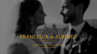 Filmowiec Antonio De Masi z Bolonia, Włochy - Love in Florence, drone-video, wedding