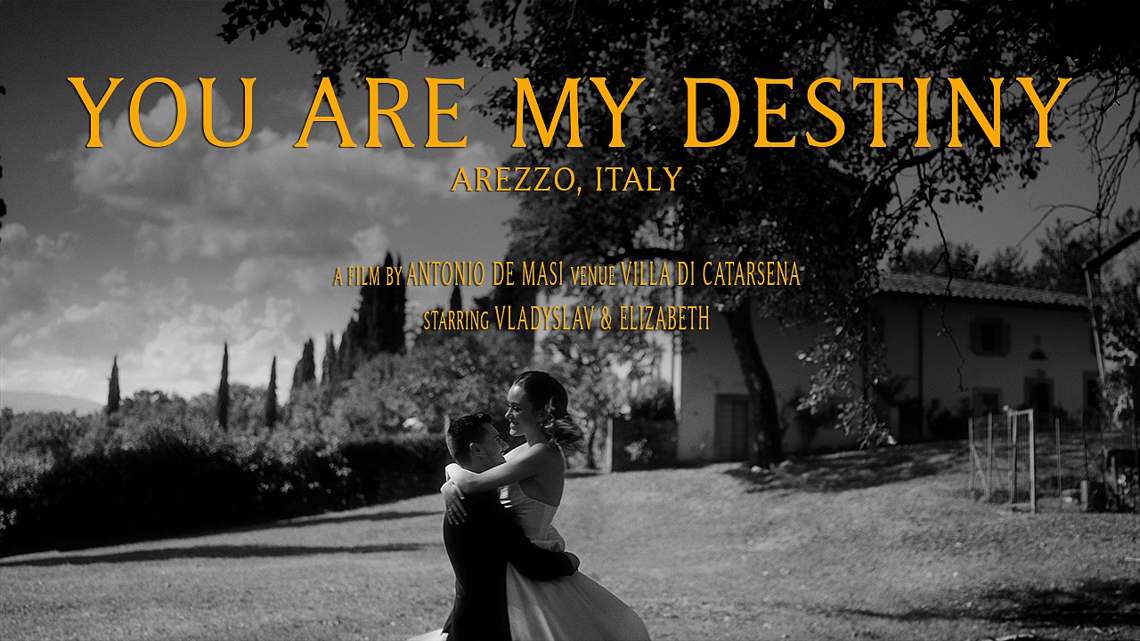 YOU ARE MY DESTINY - Exciting Ukrainian Elopement in Arezzo