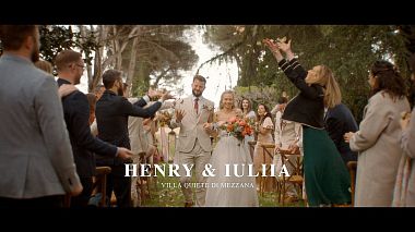 Bolonya, İtalya'dan Antonio De Masi kameraman - Trailer Henry e Iuliia Destination Wedding in Bologna, düğün
