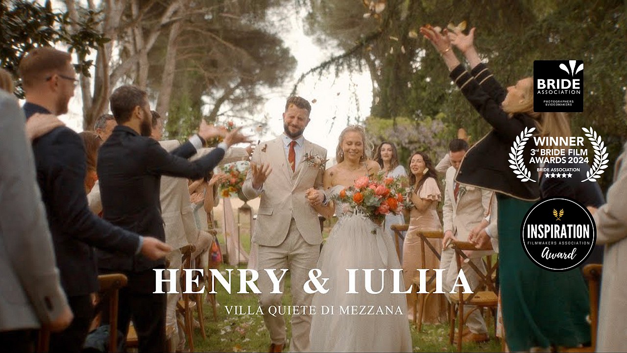 Trailer Henry e Iuliia Destination Wedding in Bologna